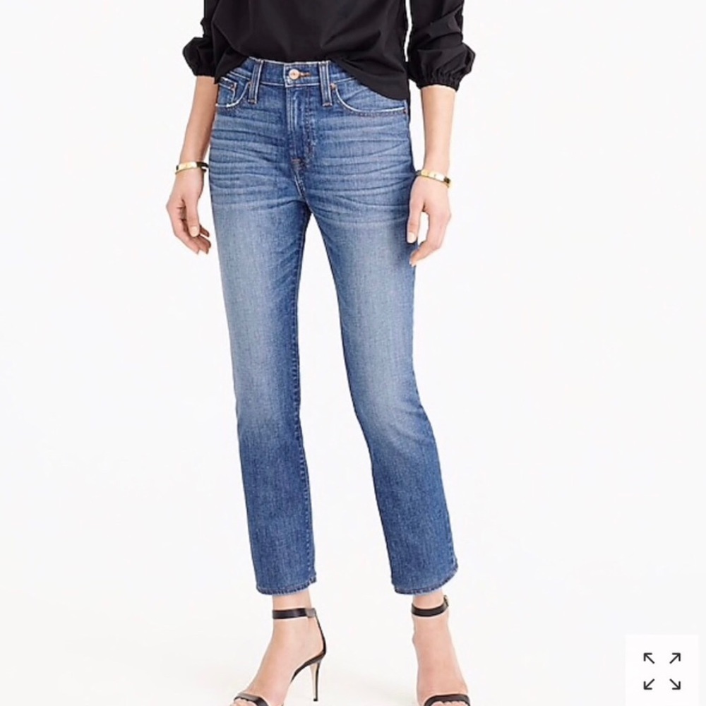 J Crew Tall Vintage Crop Denim